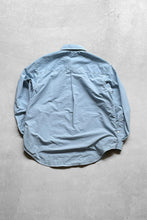 画像をギャラリービューアに読み込む, NYLON OVERSIZED SHIRT / LIGHT BLUE [SIZE: M USED ]
