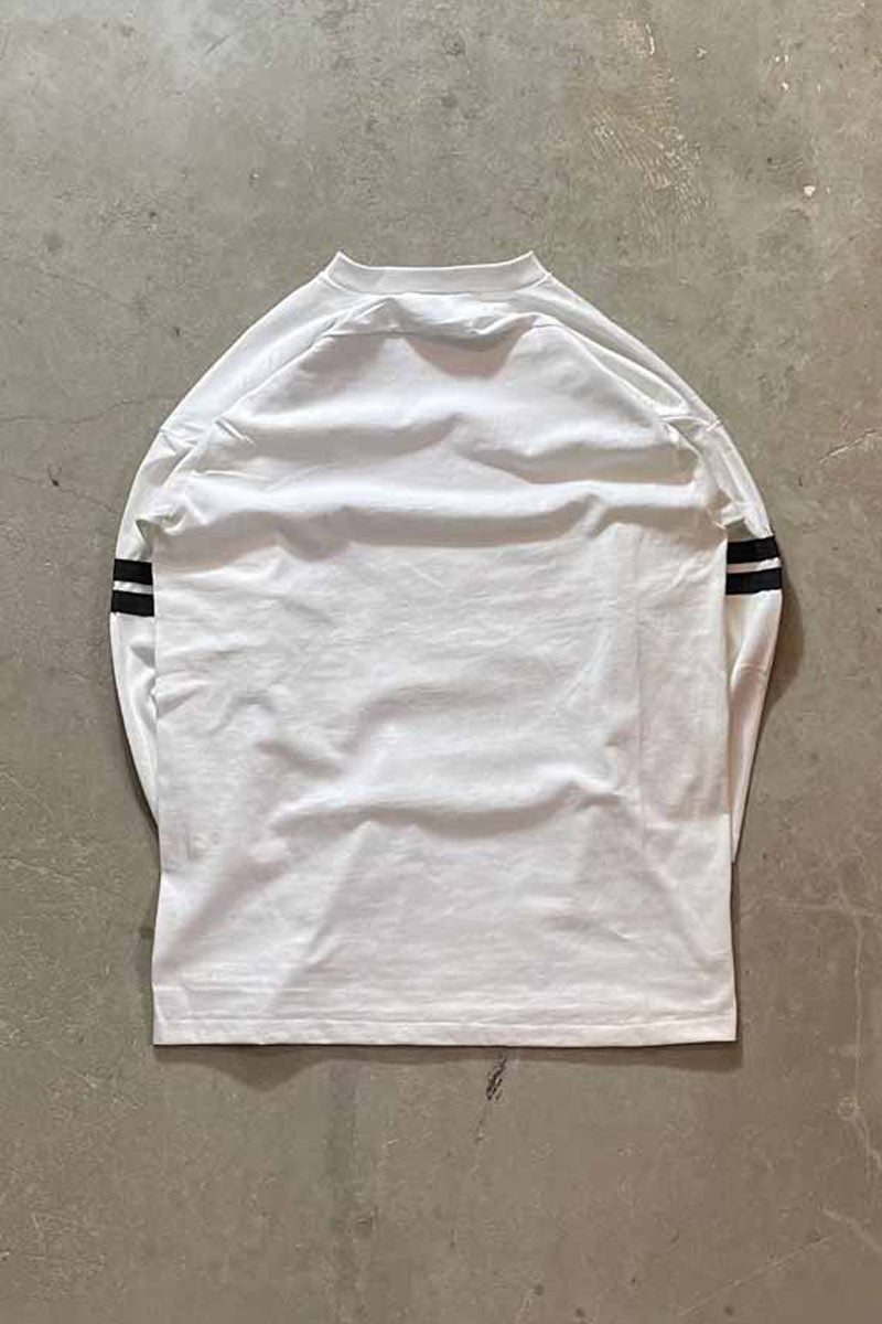 MADE IN USA 89'S LOVE AND ROCKETS GAME T-SHIRT / WHITE [SIZE: L USED]