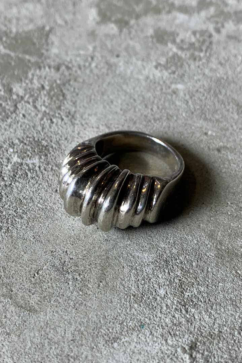 925 SILVER RING [SIZE: 17号相当 USED]