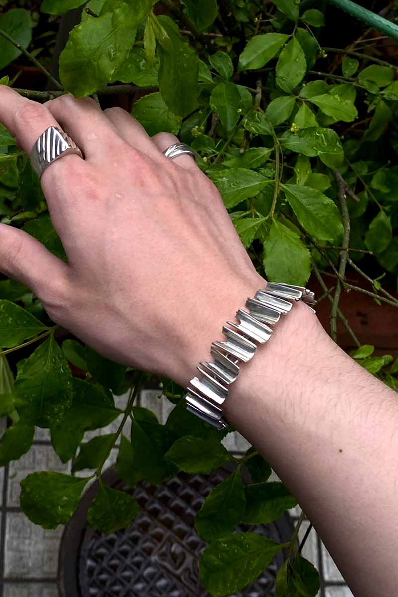 MADE IN MEXICO 925 SILVER BRACELET [ONE SIZE USED]