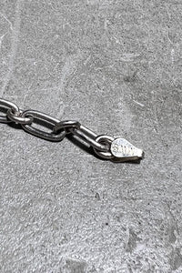 MADE IN ITALY 925 SILVER BRACELET / SILVER [SIZE: ONE SIZE USED]