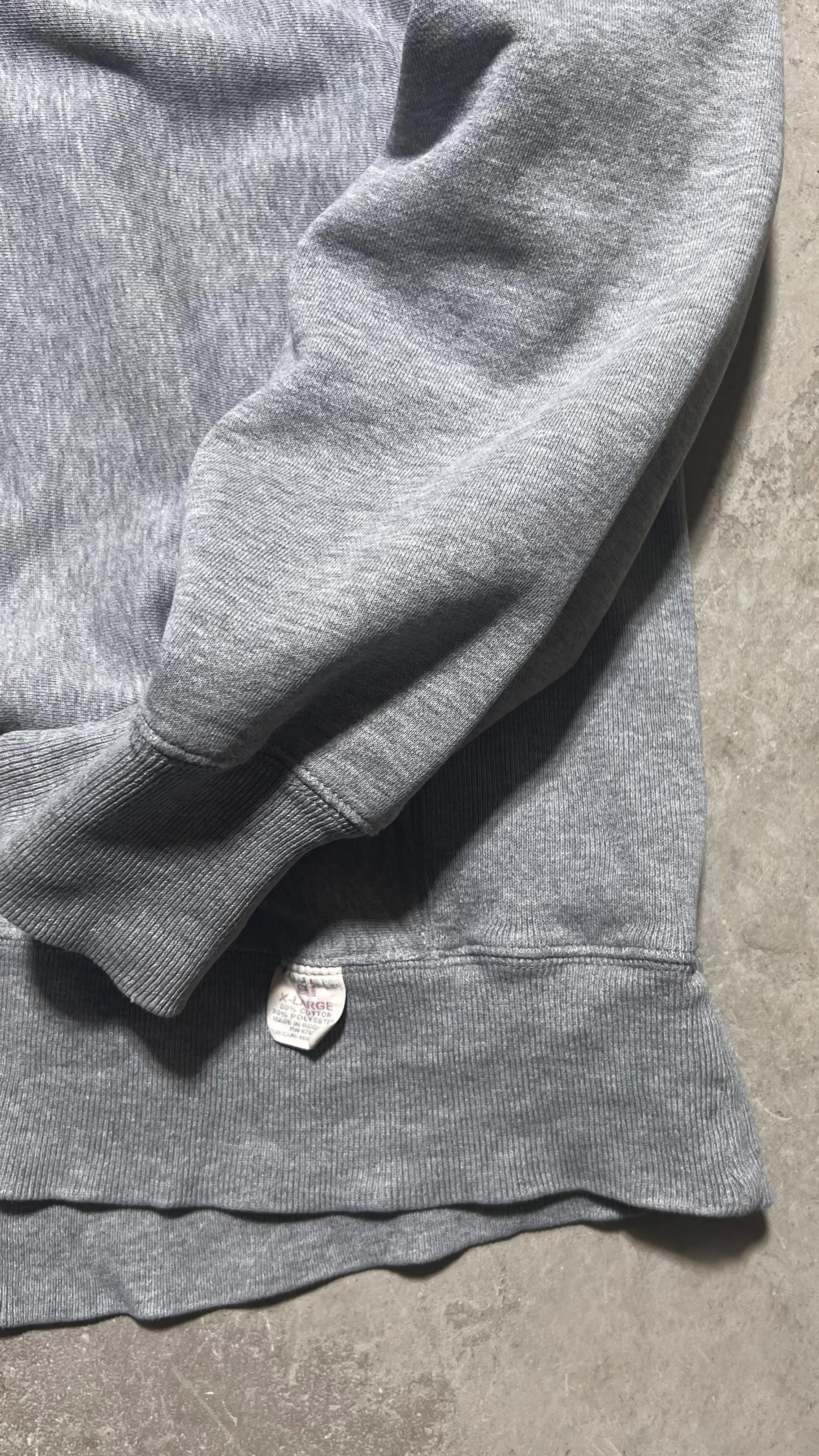 Y2K EARLY 00'S SWEATSHIRT / GRAY [SIZE: XL USED]