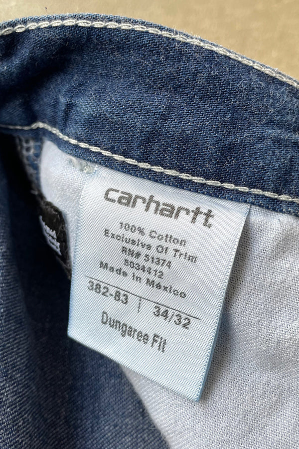 MADE IN MEXICO 03'S PAINTER PANTS / INDIGO [SIZE: W34 USED]