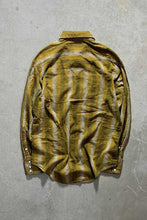 画像をギャラリービューアに読み込む, MADE IN USA 70&#39;S L/S OMBRE CHECK WESTERN SHIRT / MUSTARD [SIZE: XL USED]
