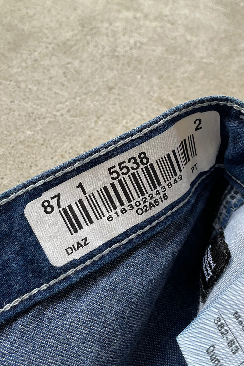 MADE IN MEXICO 03'S PAINTER PANTS / INDIGO [SIZE: W34 USED]