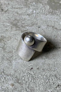 925 SILVER RING [SIZE: 12号相当 USED]