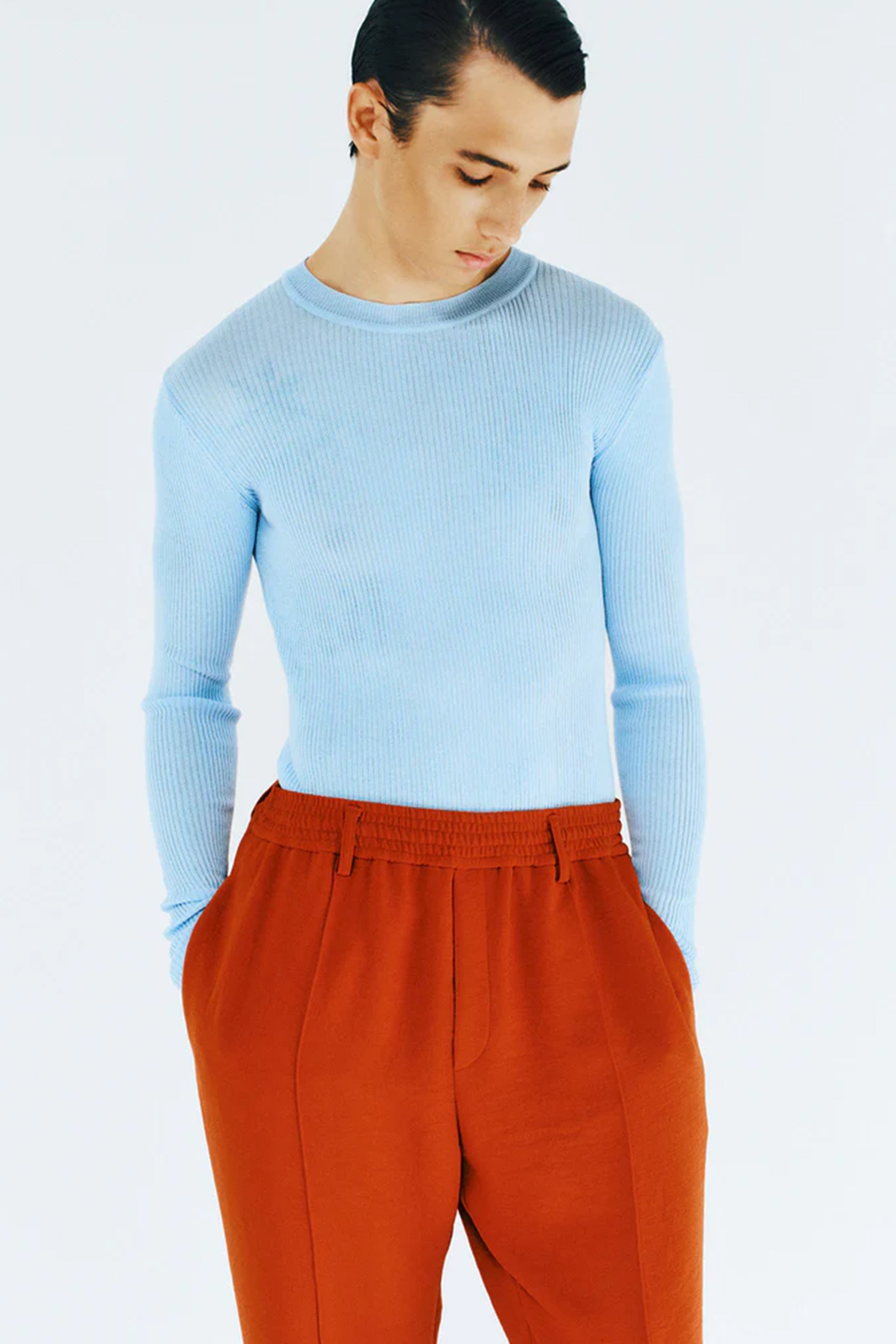 REL ANTIQUE GEORGETTE / ORANGE
