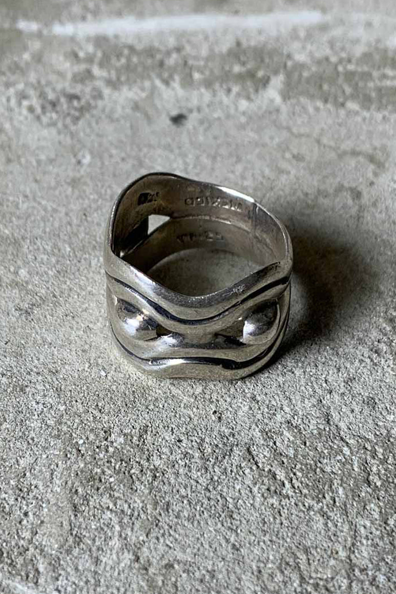 MADE IN MEXICO 925 SILVER RING [SIZE: 13号相当 USED]