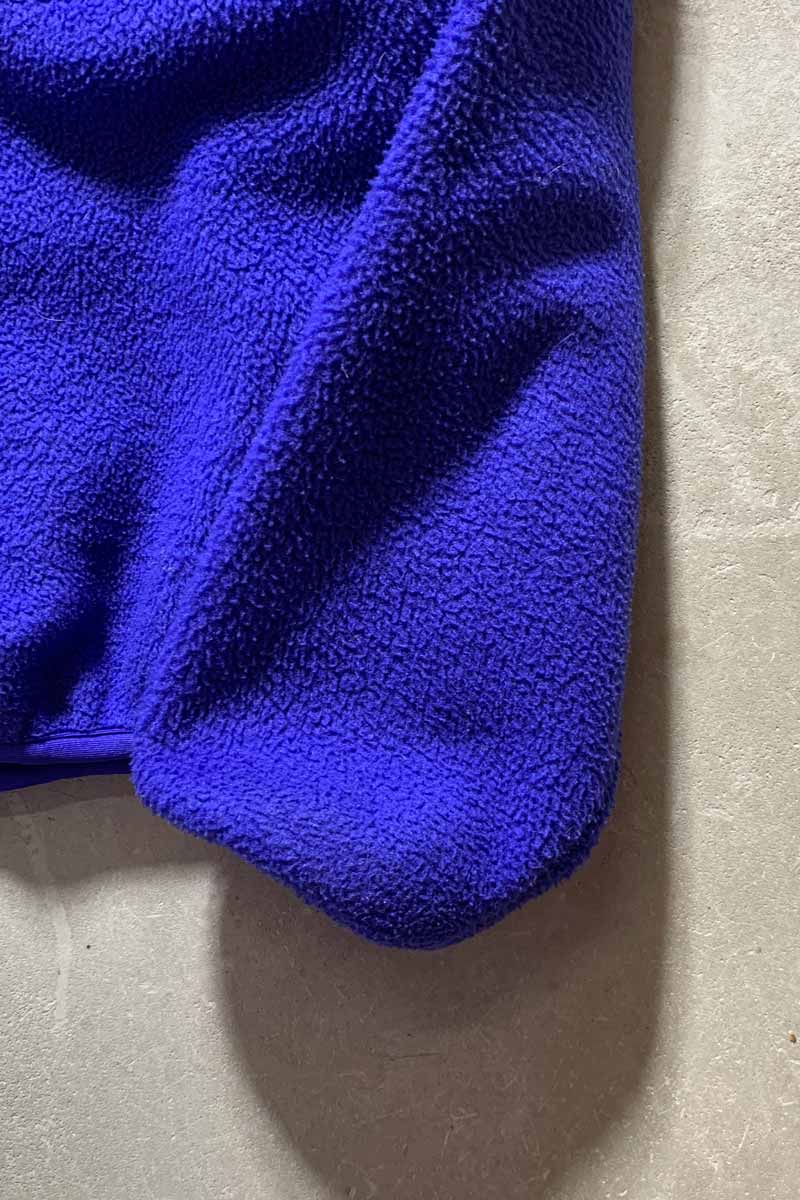 80'S SNAP-T FLEECE JACKET / BLUE [SIZE: L USED]