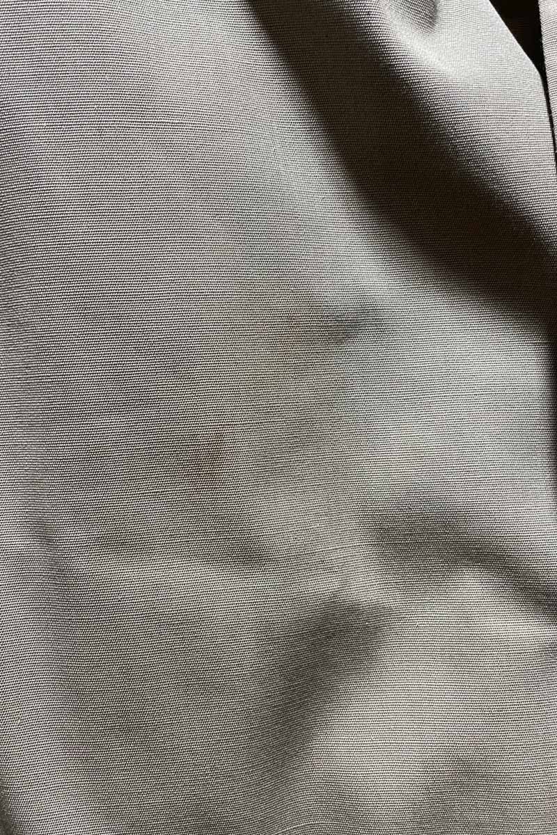 90'S BALMACAAN COAT W/FUR LINER / BEIGE [SIZE:L USED]