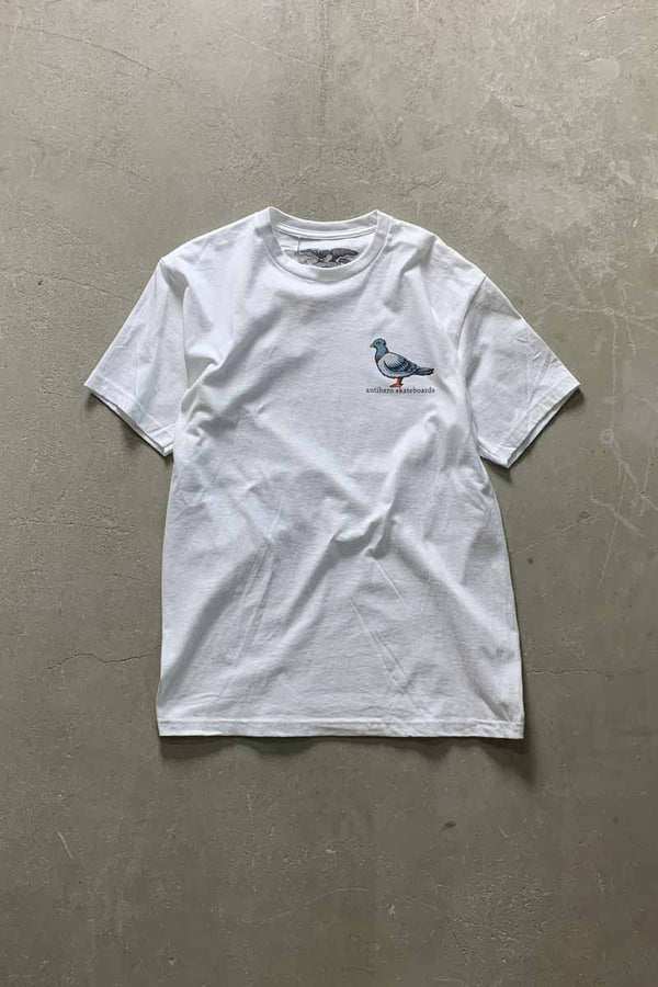 LIL PIGEON TEE / WHITE [SIZE: M DEADSTOCK/NOS]