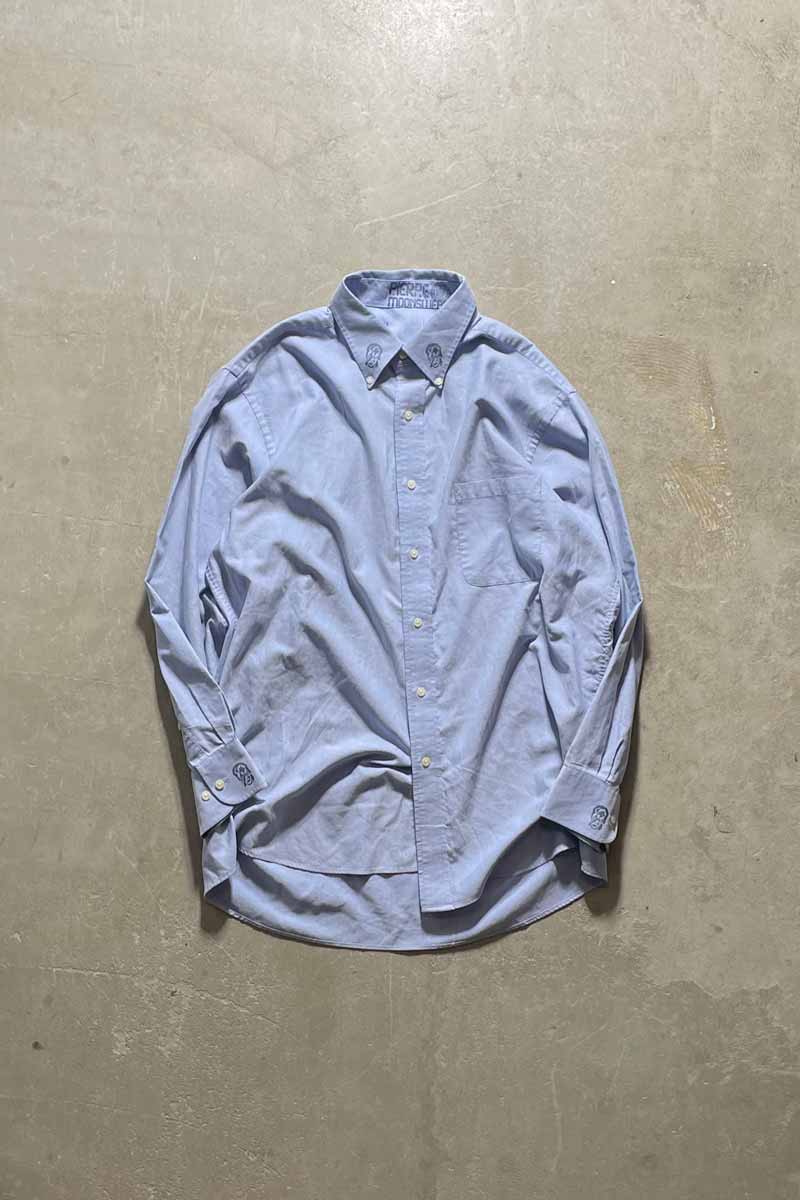 L/S DAVID BOY B.D OXFORD SHIRT/ BLUE [SIZE:XL equivalent USED]