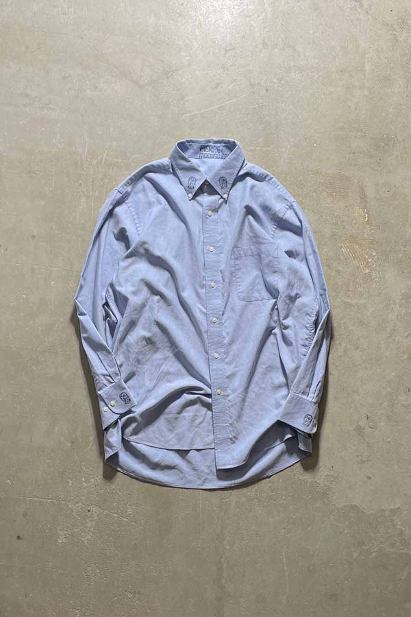 L/S DAVID BOY B.D OXFORD SHIRT/ BLUE [SIZE:XL equivalent USED]