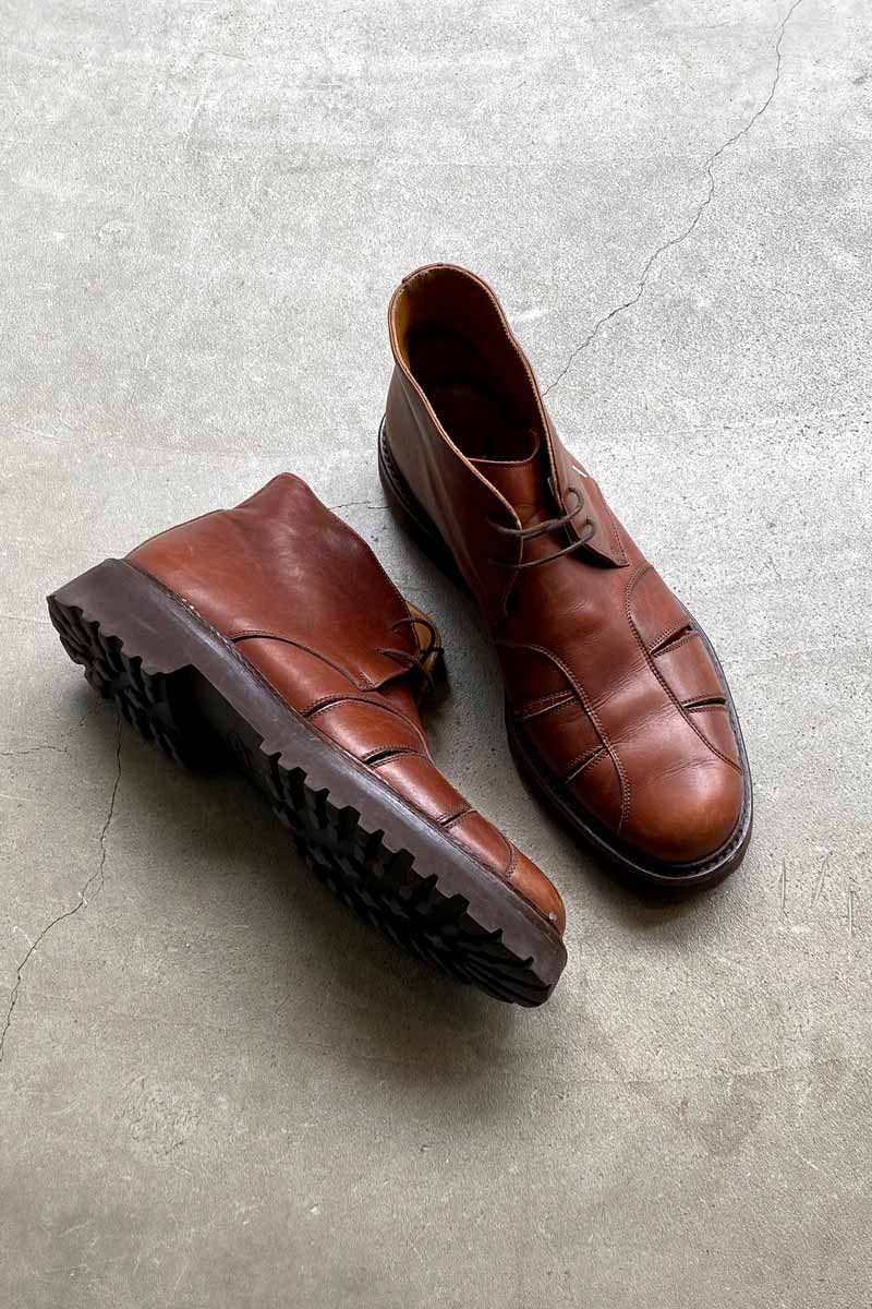 SALVATORE FERRAGAMO | MADE IN ITALY VIBRAM SOLE GURKHA MID CUT