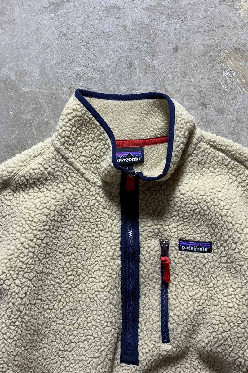 18AW RETRO PILE PULLOVER FLEECE JACKET / BEIGE [SIZE: L USED]