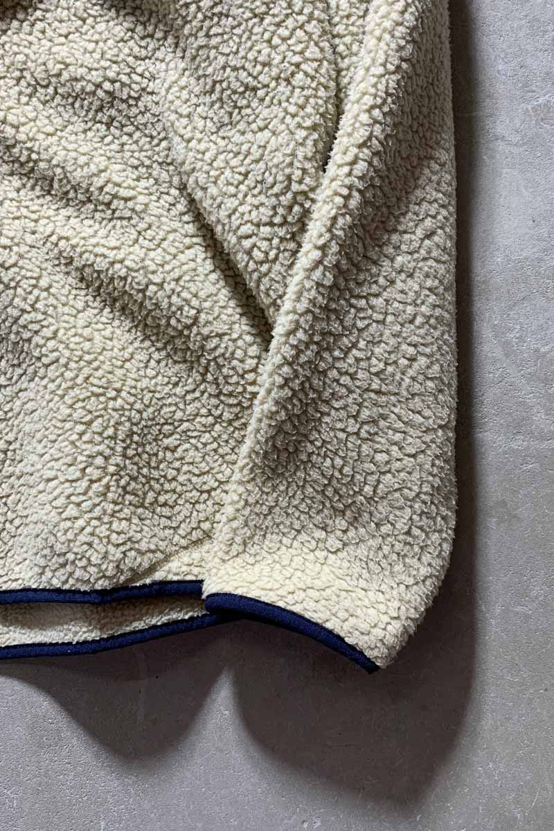 18AW RETRO PILE PULLOVER FLEECE JACKET / BEIGE [SIZE: L USED]