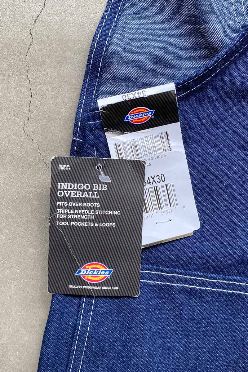 DENIM OVERALL USA企画品 / INDIGO [SIZE: W34 DEADSTOCK/NOS]