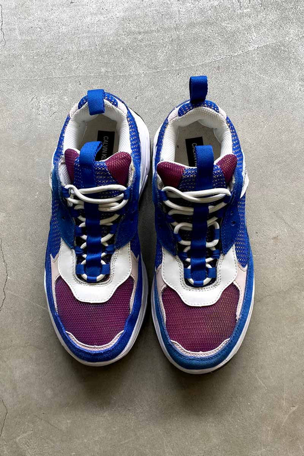 MARVIN LOGO SNEAKER / BLUE/WHITE [SIZE: US9.5(27.5cm) DEADSTOCK/NOS]