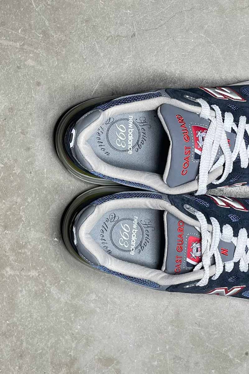 MADE IN USA COAST GUARD WR993 Unreleased in Japan Model / NAVY [SIZE: US10.5 (approx. 28.5cm) USED]