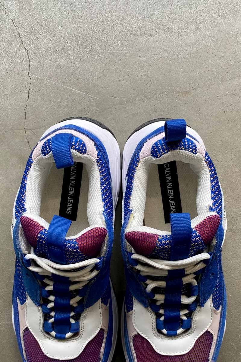 MARVIN LOGO SNEAKER / BLUE/WHITE [SIZE: US9.5(27.5cm) DEADSTOCK/NOS]