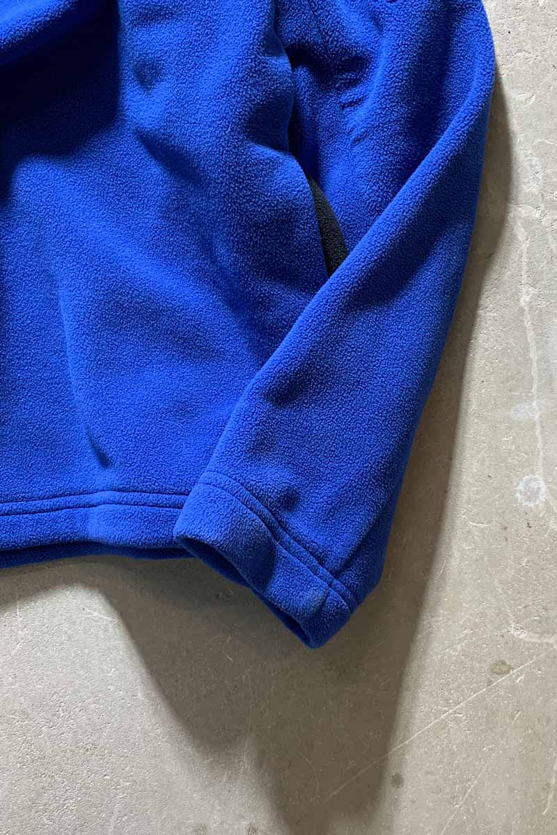 90'S FLEECE JACKET / BLUE [SIZE: L USED]
