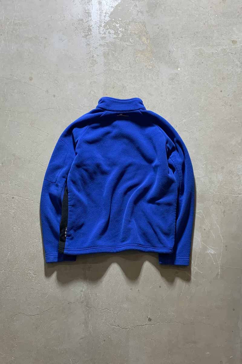 90'S FLEECE JACKET / BLUE [SIZE: L USED]