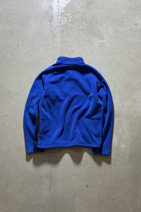 90'S FLEECE JACKET / BLUE [SIZE: L USED]