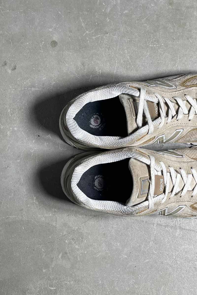 MADE IN USA 990 V4 M990HL4 / BEIGE [SIZE: US9.0 USED]