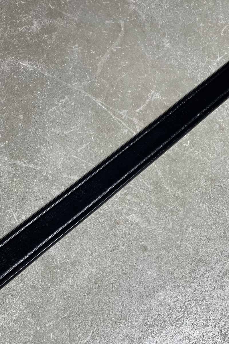 MINI HOOF PICK BELT / BLACK W/NICKEL HD [NEW]