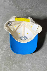 BEAR LOGO BAND CAP / WHITE / LIGHT BLUE [SIZE: ONE SIZE USED]