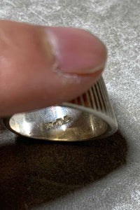 MADE IN MEXICO 925 SILVER RING [SIZE: 15.5号相当 USED]
