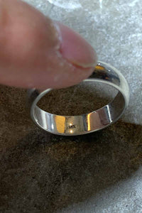 925 SILVER RING  [SIZE: 16.5号相当 USED]