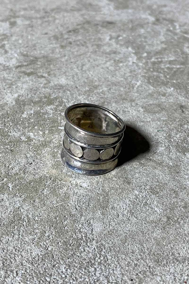 925 SILVER RING  [SIZE: 16号相当 USED]