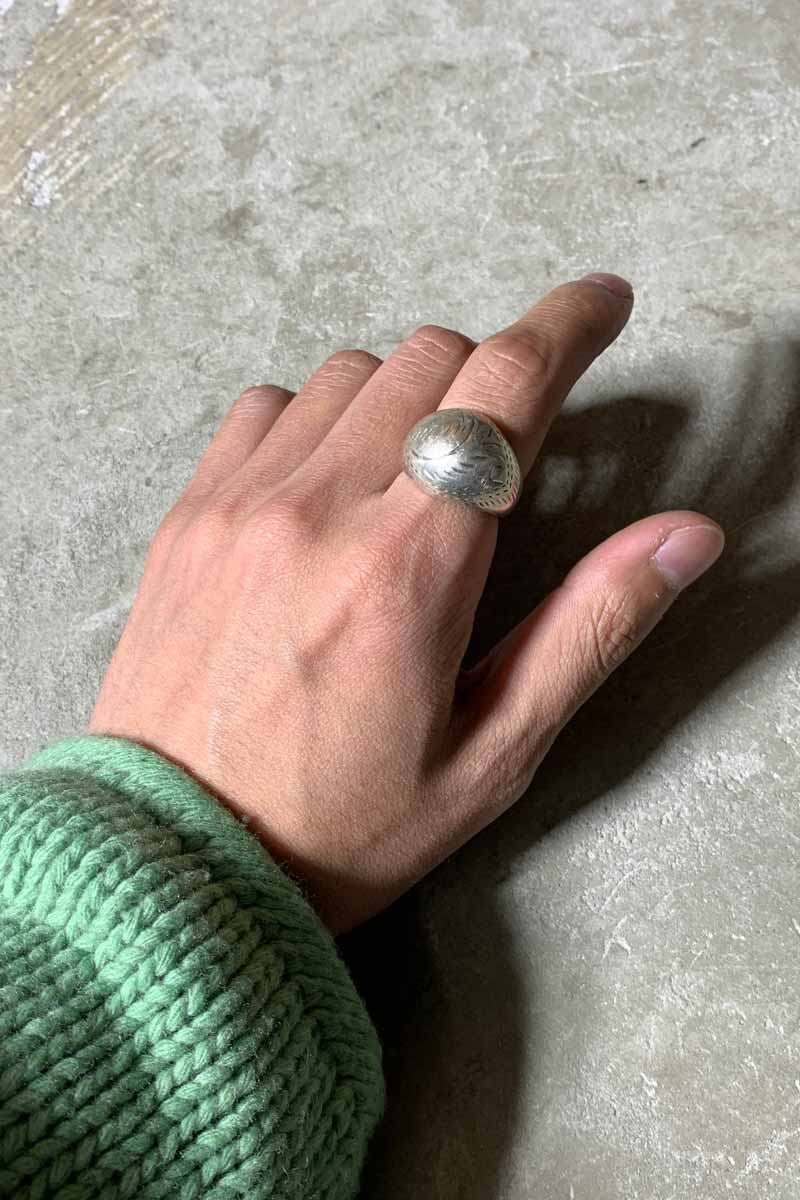 925 SILVER RING [SIZE: US 7.5 (Used)]