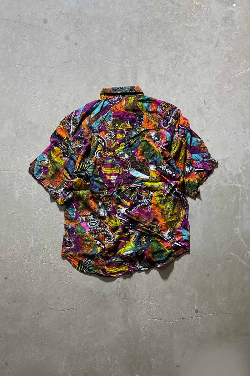 PAISLEY S/S SHIRT / MULTI [SIZE: M USED]