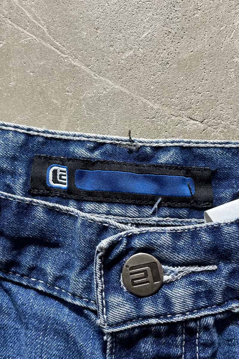 99'S SILVER TAB 데님 반바지 / BLUE [사이즈: W34 USED]
