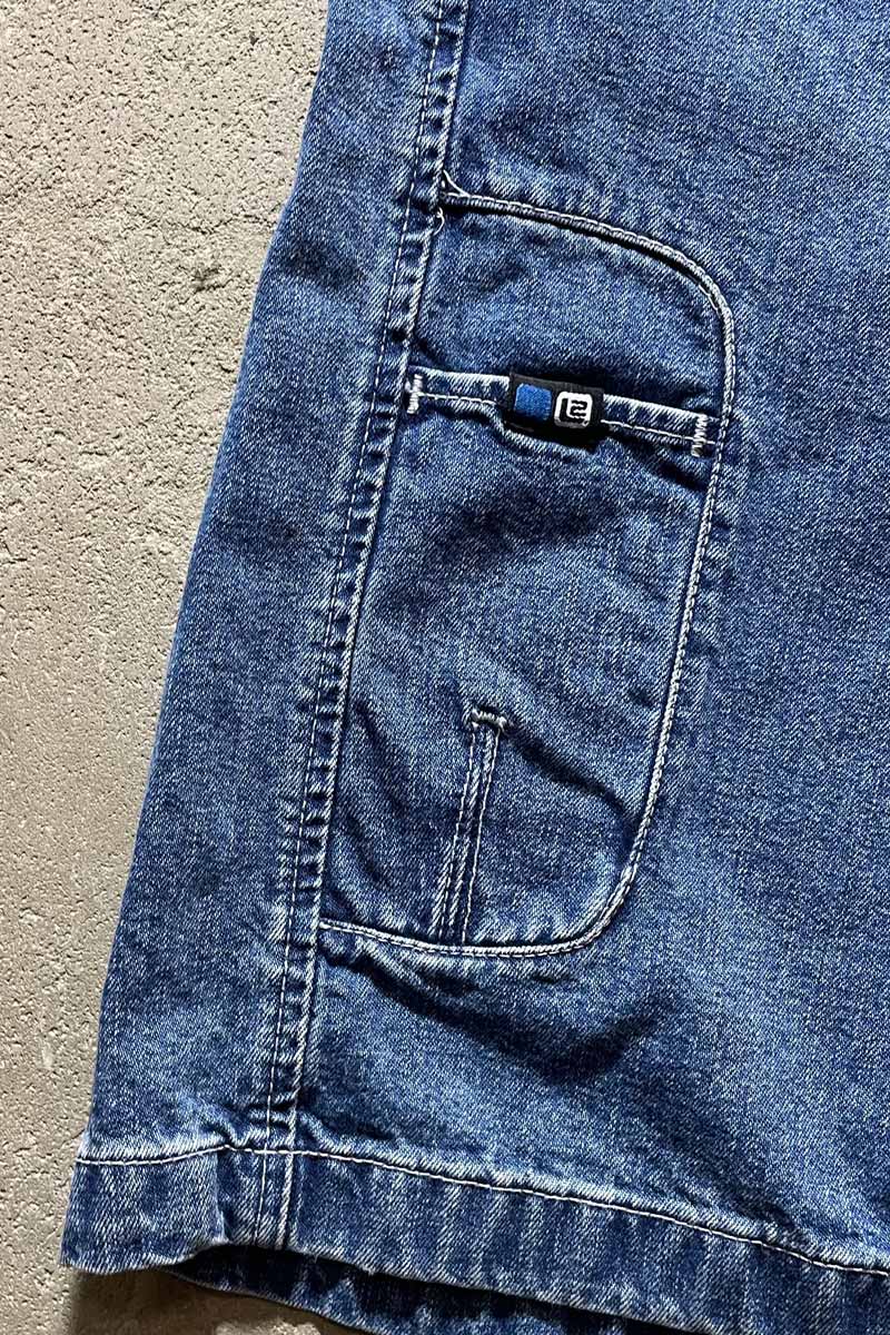 99'S SILVER TAB 데님 반바지 / BLUE [사이즈: W34 USED]