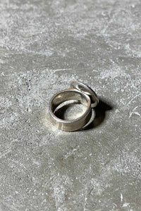 925 SILVER BEAR RING [SIZE: 11.5号相当 USED]
