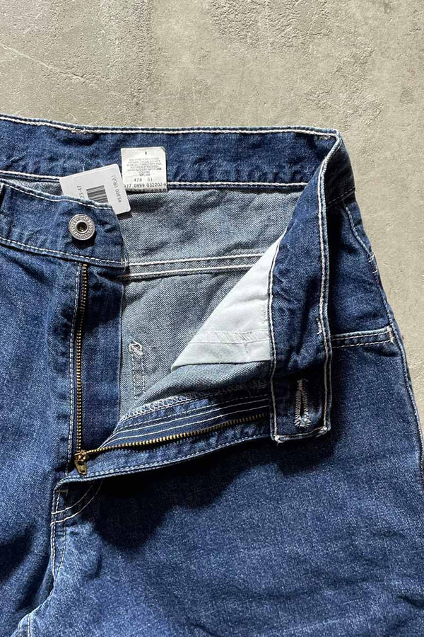 99'S DENIM SHORTS / BLUE [SIZE: W30 USED]