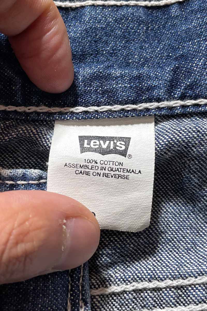 99'S DENIM SHORTS / BLUE [SIZE: W30 USED]