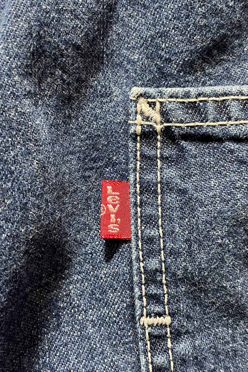 99'S DENIM SHORTS / BLUE [SIZE: W30 USED]