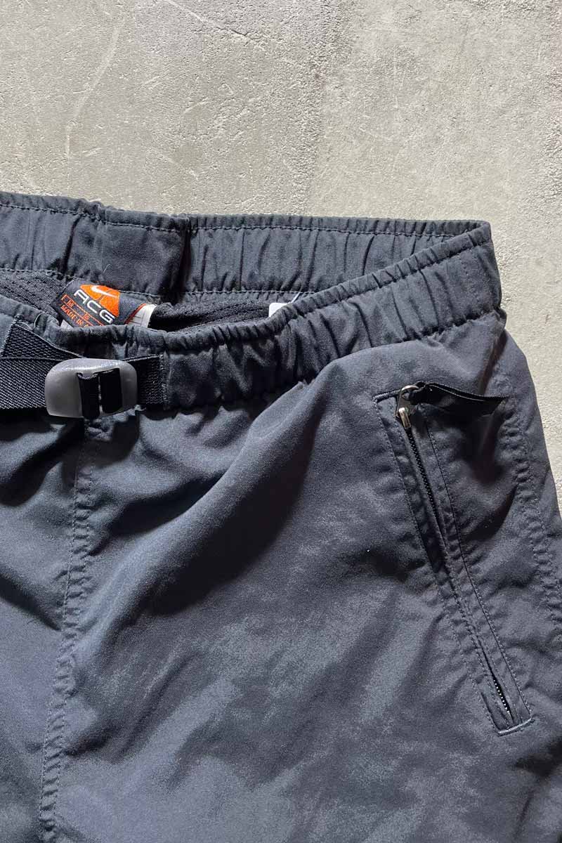 Y2K EARLY 00'S SHORT PANTS / BLACK [SIZE: M USED]