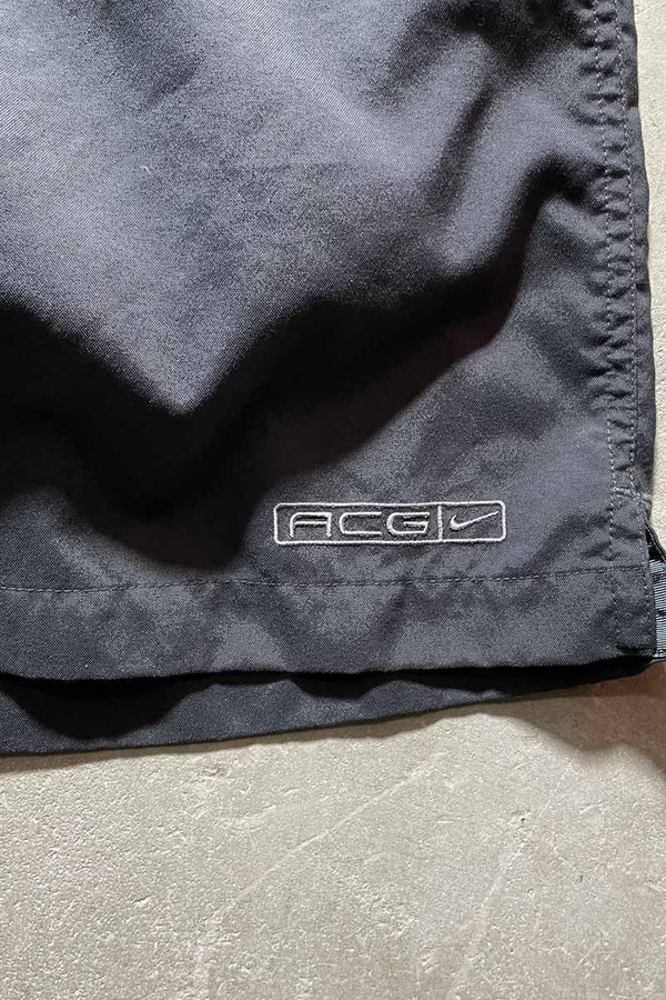 Y2K EARLY 00'S SHORT PANTS / BLACK [SIZE: M USED]