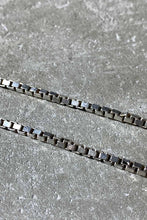 画像をギャラリービューアに読み込む, MADE IN ITALY 925 SILVER VENETIAN LINK NECKLACE [SIZE: ONE SIZE USED]
