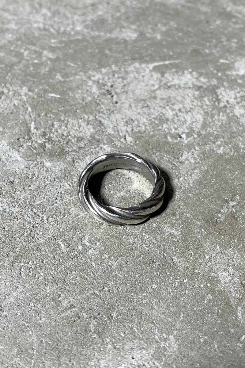 SILVER RING W/BOX [SIZE: 8号相当 USED]