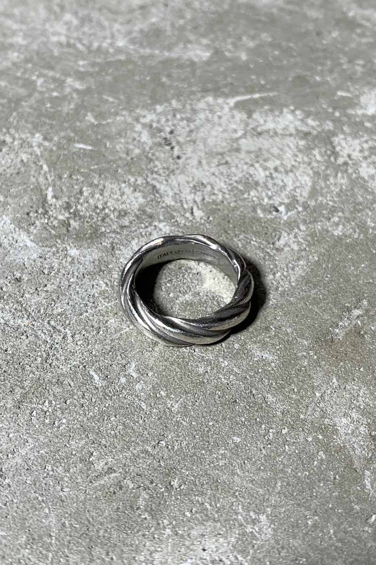 SILVER RING W/BOX [SIZE: 8号相当 USED]