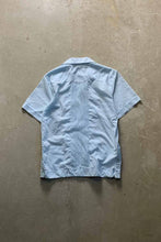 画像をギャラリービューアに読み込む, MADE IN MEXICO 80&#39;S DESIGN EMBROIDERY CUBA SHIRT / BLUE [SIZE: M USED]
