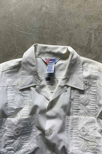 S/S CUBA SHIRT / WHITE [SIZE: L USED]