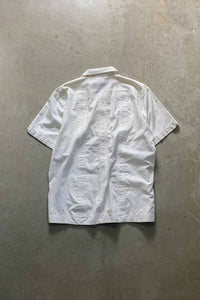 S/S CUBA SHIRT / WHITE [SIZE: L USED]