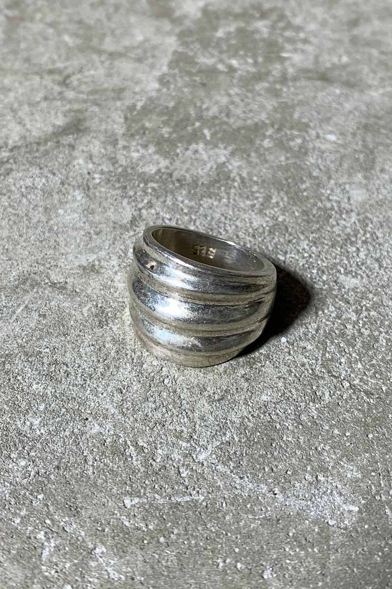 925 SILVER RING [SIZE: 11号相当 USED]